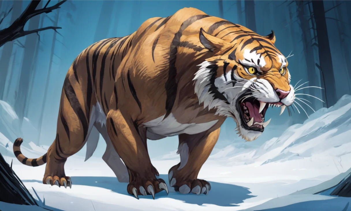 Saber-Toothed Tiger Symbolism and Meaning - Your Spirit Animal