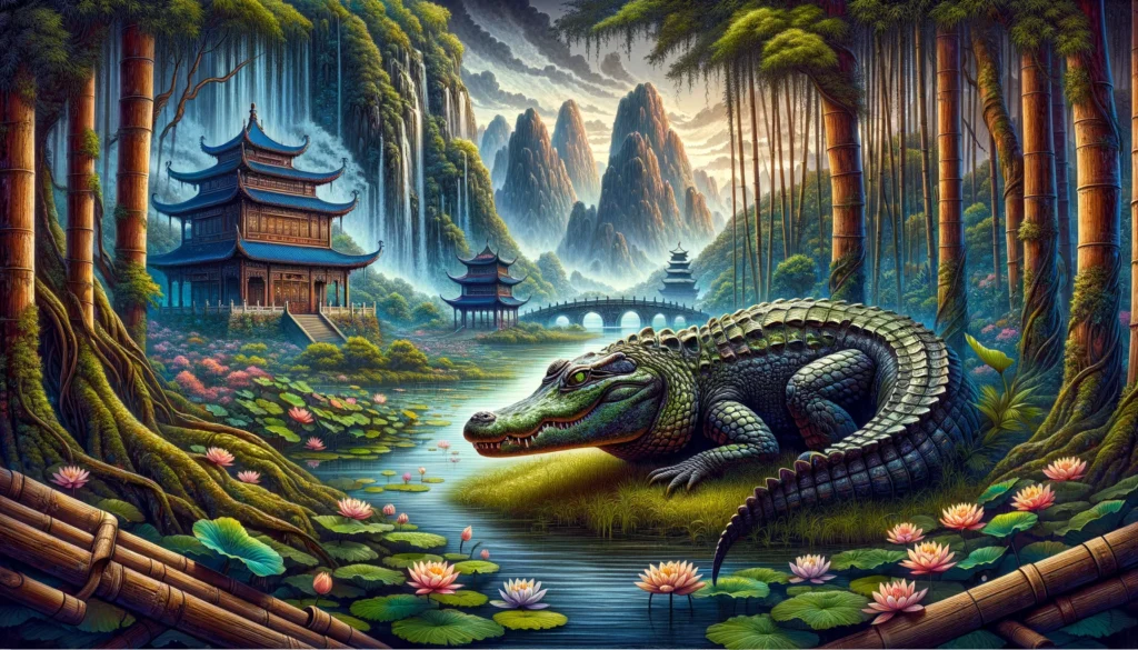 Chinese Alligator Viewed as a Totem or Power Animal