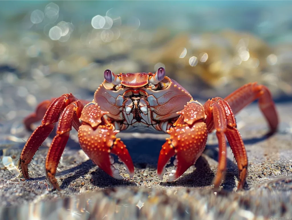 Christmas Island Red Crabs (AI Image)